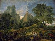 Landscape with Polyphemus Nicolas Poussin